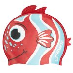 FINIS Swim Caps Animal Heads -Angelfish Red