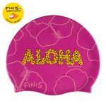 FINIS قبعة سباحة سيليكون (Pink Aloha)