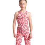 ARENA POWERSKIN ST NEXT LE OB JR-LEOPARD SKIN GERANIUM