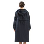 U317SLD_Solid Unisex Navy Swim Parka_490_3