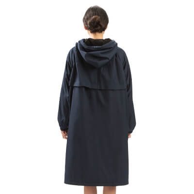 U317SLD_Solid Unisex Navy Swim Parka_490_3