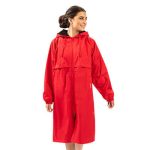 سترة سباحة Dolfin Solid Unisex Red Swim Parka