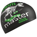 Mad Wave قباعات السباحة  (Swim Master Big print)