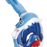 Full Face Shark Junior Snorkeling Mask - ماسك سباحة كامل للأطفال – شكل سمكة القرش